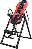 YATEK Tabla de inversión Plegable Deluxe, soporta hasta 150kg con masajeador, Robusta y Posibilidad...