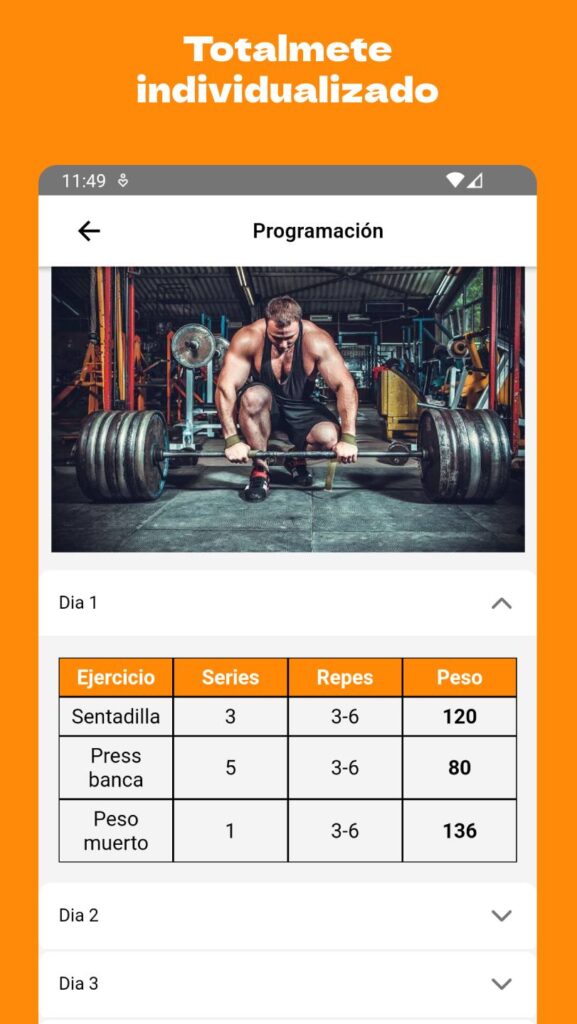 app para gym